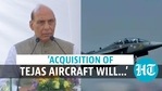 Defence minister on Tejas aircraft Defence minister on Tejas aircraft