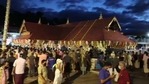 Usually five to six lakh pilgrims throng the hill temple on Makara Vilakku day marking the end of the pilgrimage season, but this time policemen and officials outnumbered pilgrims. (ANI PHOTO). Usually five to six lakh pilgrims throng the hill temple on Makara Vilakku day marking the end of the pilgrimage season, but this time policemen and officials outnumbered pilgrims. (ANI PHOTO).