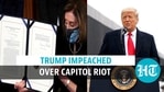 Trump was charged with ‘incitement of insurrection’ over the deadly mob siege of the U.S. Capitol last week Trump was charged with ‘incitement of insurrection’ over the deadly mob siege of the U.S. Capitol last week