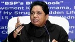 BSP supremo Mayawati addresses a press conference at the party office in Lucknow.(ANI FILE PHOTO) BSP supremo Mayawati addresses a press conference at the party office in Lucknow.(ANI FILE PHOTO)