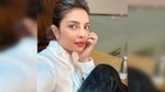 Priyanka Chopra's work from home outfit includes top and pyjamas(Instagram/priyankachopra) Priyanka Chopra's work from home outfit includes top and pyjamas(Instagram/priyankachopra)