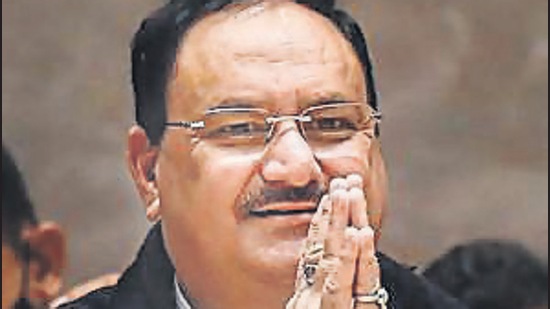BJP chief JP Nadda will address a function to mark the 51st anniversary of the Tughlak magazine in Chennai. (File photo) BJP chief JP Nadda will address a function to mark the 51st anniversary of the Tughlak magazine in Chennai. (File photo)