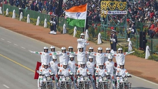 Republic day parade at Rajpath(PTI file) Republic day parade at Rajpath(PTI file)