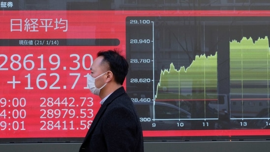 In the bond markets there was starting to be signs of selling again.(AFP)