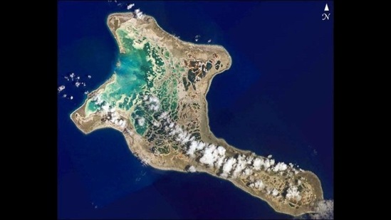 The image shared by CIA shows an island country.(Twitter/@CIA) The image shared by CIA shows an island country.(Twitter/@CIA)