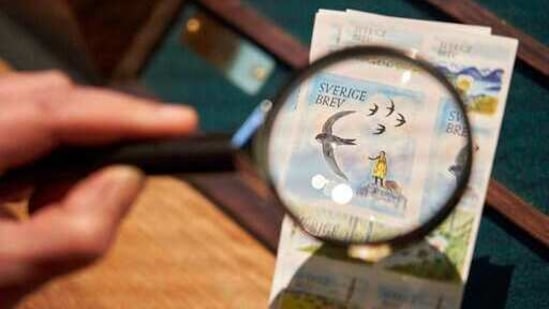 Swedish teenage environmental activist Greta Thunberg appears on a postal stamp in her native Sweden.(AP) Swedish teenage environmental activist Greta Thunberg appears on a postal stamp in her native Sweden.(AP)