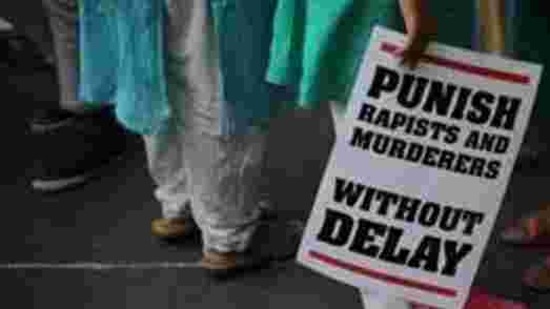According to a complaint filed on Tuesday by the girl’s father, who works as a daily wager in Punjab and returned home on hearing of the incident, the four forced their way into the house where she lived and raped her. (Representative Image)(AP FILE) According to a complaint filed on Tuesday by the girl’s father, who works as a daily wager in Punjab and returned home on hearing of the incident, the four forced their way into the house where she lived and raped her. (Representative Image)(AP FILE)