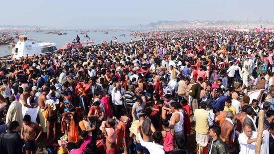 Around 40,000 devotees also bathed in the Ganga at Rishikesh's famous Triveni ghat, a police official said. Around 40,000 devotees also bathed in the Ganga at Rishikesh's famous Triveni ghat, a police official said.