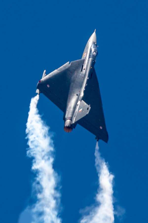 With its advanced weapons and sensors, the LCA Mk-1A jets will have good strike capability, said the air force chief. (Photo @IAF_MCC) With its advanced weapons and sensors, the LCA Mk-1A jets will have good strike capability, said the air force chief. (Photo @IAF_MCC)