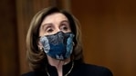 WASHINGTON, DC - JANUARY 13: Speaker of the House Nancy Pelosi (D-CA) speaks prior to signing an article of impeachment against President Donald Trump at the U.S. Capitol on January 13, 2021 in Washington, DC. The House of Representatives voted to impeach Trump for incitement of insurrection, following Vice President Mike Pence's refusal to use the 25th amendment to remove him from office for his role in the breach of the U.S. Capitol last week. Stefani Reynolds/Getty Images/AFP
== FOR NEWSPAPERS, INTERNET, TELCOS & TELEVISION USE ONLY ==(AFP) WASHINGTON, DC - JANUARY 13: Speaker of the House Nancy Pelosi (D-CA) speaks prior to signing an article of impeachment against President Donald Trump at the U.S. Capitol on January 13, 2021 in Washington, DC. The House of Representatives voted to impeach Trump for incitement of insurrection, following Vice President Mike Pence's refusal to use the 25th amendment to remove him from office for his role in the breach of the U.S. Capitol last week. Stefani Reynolds/Getty Images/AFP
== FOR NEWSPAPERS, INTERNET, TELCOS & TELEVISION USE ONLY ==(AFP)