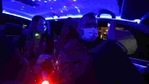 Greek driver Konstantinos Bekios, who has turned his taxi into a 'night club', gives a thumbs up to passenger Ioanna Karagiannidou, amid the coronavirus disease (COVID-19) pandemic, in Thessaloniki, Greece, January 14, 2021 Greek driver Konstantinos Bekios, who has turned his taxi into a 'night club', gives a thumbs up to passenger Ioanna Karagiannidou, amid the coronavirus disease (COVID-19) pandemic, in Thessaloniki, Greece, January 14, 2021