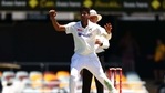 India's Washington Sundar reacts after bowling on day one of the fourth cricket Test match between Australia and India at the Gabba in Brisbane(AFP) India's Washington Sundar reacts after bowling on day one of the fourth cricket Test match between Australia and India at the Gabba in Brisbane(AFP)