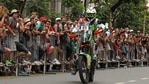 (FILES) In this file photo taken on January 3, 2015 Pierre Cherpin of France rides his motorcycle during the symbolic start of the 2015 Dakar Rally in Buenos Aires. - French rider Pierre Cherpin has died on January 15, 2021 from injuries he sustained during a fall in the 7th stage from Ha�il to Sakaka on January 10, 2021. (Photo by Maxi FAILLA / AFP)(AFP) (FILES) In this file photo taken on January 3, 2015 Pierre Cherpin of France rides his motorcycle during the symbolic start of the 2015 Dakar Rally in Buenos Aires. - French rider Pierre Cherpin has died on January 15, 2021 from injuries he sustained during a fall in the 7th stage from Ha�il to Sakaka on January 10, 2021. (Photo by Maxi FAILLA / AFP)(AFP)