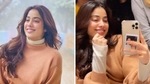 Janhvi Kapoor aces the layering game(Instagram story/janhvikapoor) Janhvi Kapoor aces the layering game(Instagram story/janhvikapoor)