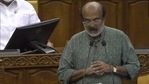 Kerala finance minister Thomas Issac presenting the budget.(ANI Photo ) Kerala finance minister Thomas Issac presenting the budget.(ANI Photo )