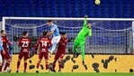 Roma's goalkeeper Pau Lopez, right, in action during the Serie A soccer match between Lazio and Roma, at the Rome Olympic Stadium, Friday, Jan. 15, 2021. (Luciano Rossi/LaPresse via AP)(AP) Roma's goalkeeper Pau Lopez, right, in action during the Serie A soccer match between Lazio and Roma, at the Rome Olympic Stadium, Friday, Jan. 15, 2021. (Luciano Rossi/LaPresse via AP)(AP)