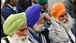 Farmers during the ongoing protest against the new farm laws, at the Ghazipur border in New Delhi on January 14. (ANI) Farmers during the ongoing protest against the new farm laws, at the Ghazipur border in New Delhi on January 14. (ANI)