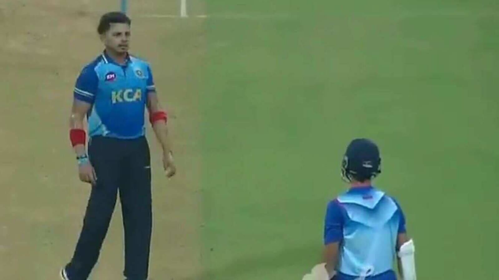 Syed Mushtaq Ali Trophy Sreesanth tries to sledge Yashasvi Jaiswal, gets a fitting response from the youngster - Watch Cricket