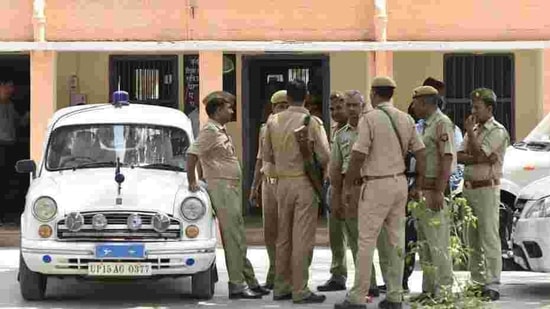 The children have told the police that Rathore blackmailed them with the videos.They were also forced to do menial jobs at his house besides being sexually abused, the police said. (Representative Image) (Virendra Singh Gosain/HT File Photo) The children have told the police that Rathore blackmailed them with the videos.They were also forced to do menial jobs at his house besides being sexually abused, the police said. (Representative Image) (Virendra Singh Gosain/HT File Photo)