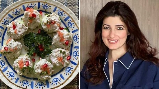 Twinkle Khanna shares the recipe for guilt-free sev puri(Instagram/twinklerkhanna) Twinkle Khanna shares the recipe for guilt-free sev puri(Instagram/twinklerkhanna)