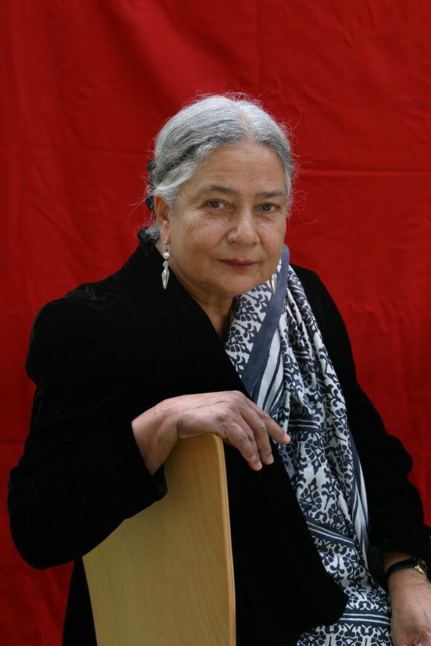 Author Anita Desai at the 2004 Edinburgh International Book Festival.(Corbis via Getty Images)