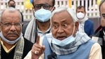 “Please do not mix up the issues of development and crime,” Nitish Kumar said and then snapped when reporters persisted.(ANI) “Please do not mix up the issues of development and crime,” Nitish Kumar said and then snapped when reporters persisted.(ANI)