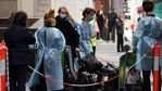 Tennis players, coaches and officials arrive at a hotel in Melbourne on January 15, 2021, before quarantining for two weeks ahead of the Australian Open tennis tournament. (Photo by William WEST / AFP)(AFP) Tennis players, coaches and officials arrive at a hotel in Melbourne on January 15, 2021, before quarantining for two weeks ahead of the Australian Open tennis tournament. (Photo by William WEST / AFP)(AFP)