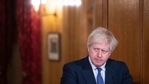 Britain's Prime Minister Boris Johnson attends a virtual press conference at 10 Downing Street in central London. (AP) Britain's Prime Minister Boris Johnson attends a virtual press conference at 10 Downing Street in central London. (AP)