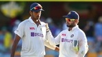 Brisbane: India's Washington Sundar, left, is congratulated by teammate Rishabh Pant.(AP) Brisbane: India's Washington Sundar, left, is congratulated by teammate Rishabh Pant.(AP)
