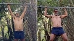 Milind Soman does pull-ups(Instagram/milindrunning) Milind Soman does pull-ups(Instagram/milindrunning)
