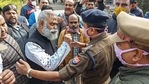 The AAP MLA from Delhi’s Malviya Nagar was arrested in Uttar Pradesh’s Rae Bareli on Monday, shortly after a man threw ink at the AAP leader as he was leaving a guest house.(PTI) The AAP MLA from Delhi’s Malviya Nagar was arrested in Uttar Pradesh’s Rae Bareli on Monday, shortly after a man threw ink at the AAP leader as he was leaving a guest house.(PTI)
