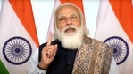 “India is one of the largest ecosystems in the world. Today, more than 41,000 startups are engaged in India and involved in different types of initiatives."PM Modi said.(PTI) “India is one of the largest ecosystems in the world. Today, more than 41,000 startups are engaged in India and involved in different types of initiatives."PM Modi said.(PTI)