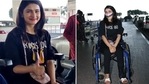 Prachi Desai was spotted at Mumbai airport.(Varinder Chawla) Prachi Desai was spotted at Mumbai airport.(Varinder Chawla)