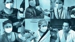 The drive began simultaneously across dedicated vaccination centres set up across the country, where doses of Covishield and indigenously developed Covaxin were administered to people. The drive began simultaneously across dedicated vaccination centres set up across the country, where doses of Covishield and indigenously developed Covaxin were administered to people.