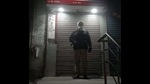 A cop standing guard outside a bank in Ludhiana on Friday. (HT PHOTO) A cop standing guard outside a bank in Ludhiana on Friday. (HT PHOTO)