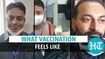 Manish Kumar and Dr Harpreet Bains shared their vaccination experiences Manish Kumar and Dr Harpreet Bains shared their vaccination experiences