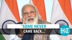 PM gets emotional during speech PM gets emotional during speech