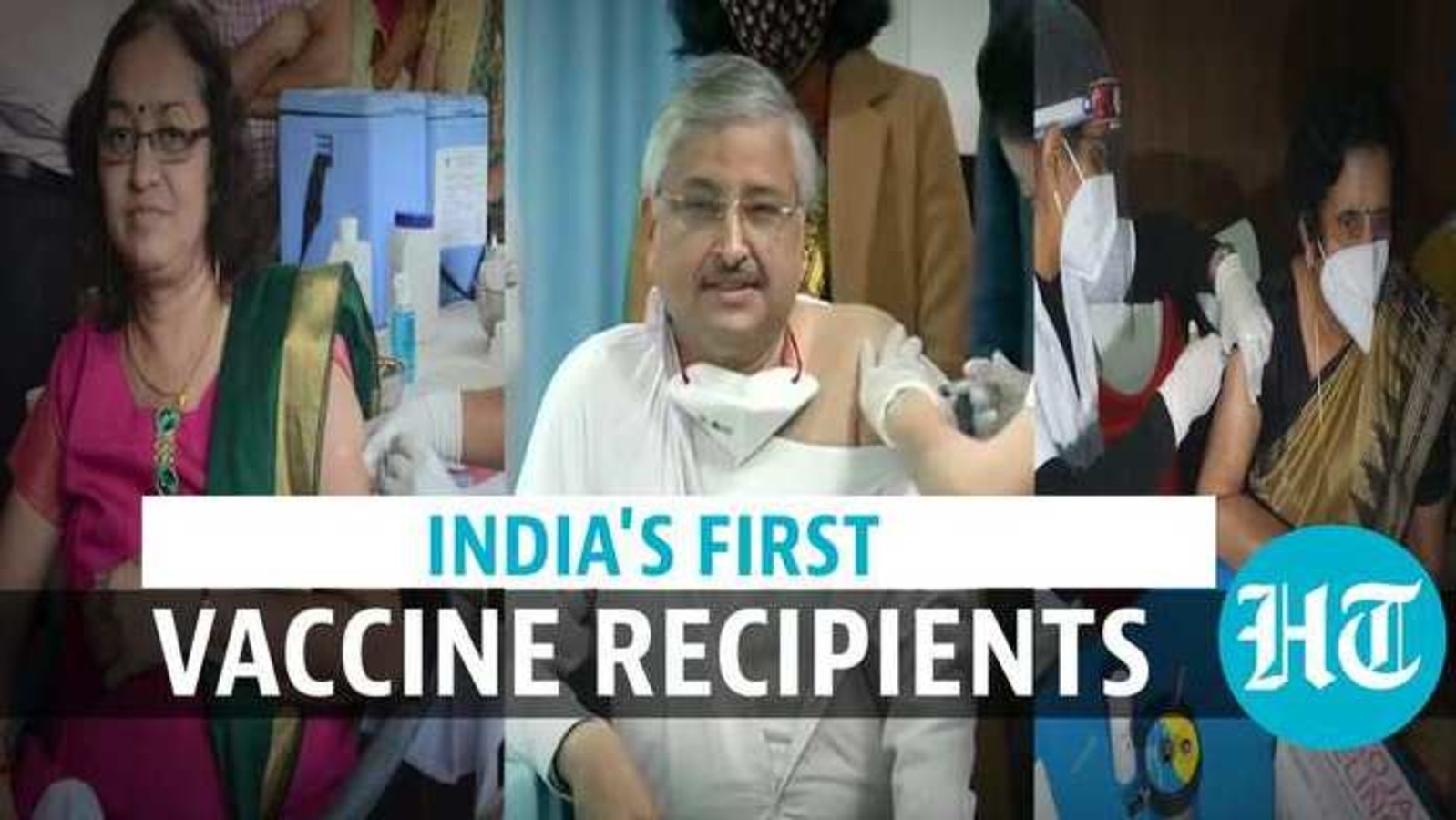 Watch: India's first vaccine recipients get shots after PM Modi's ...