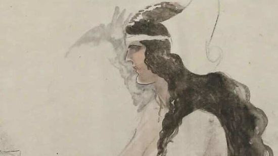 Amrita Sher-Gil's Untitled work.(Instagram) Amrita Sher-Gil's Untitled work.(Instagram)