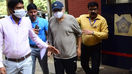 Partho Dasgupta, the former chief executive officer of BARC India, was arrested in the alleged TRP rigging scam by crime branch of the Mumbai Police on December 24 last year.(Bhushan Koyande/ HT Photo)