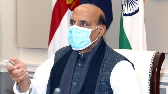 Defence minister Rajnath Singh said the country's doctors, nurses, paramedical staff and other frontline workers who fought against the virus are now going to get a protective shield. (ANI File Photo ) Defence minister Rajnath Singh said the country's doctors, nurses, paramedical staff and other frontline workers who fought against the virus are now going to get a protective shield. (ANI File Photo )