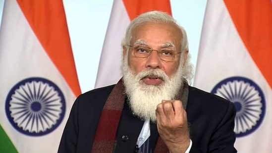 Prime Minister Narendra Modi recounted India’s journey through the Covid-19-induced lockdown and the process of evacuating millions of Indians stranded abroad