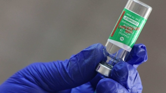 A nurse draws from a vial of Covishield, AstraZeneca's Covid-19 coronavirus vaccine made by India's Serum Institute, while preparing to inoculate colleagues at the KC General hospital in Bangalore on January 16, 2021. (Photo by Manjunath KIRAN / AFP)(AFP) A nurse draws from a vial of Covishield, AstraZeneca's Covid-19 coronavirus vaccine made by India's Serum Institute, while preparing to inoculate colleagues at the KC General hospital in Bangalore on January 16, 2021. (Photo by Manjunath KIRAN / AFP)(AFP)