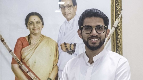 Thackeray said its former ally did nothing about the name change when they were in power in the state for five years.(Pratik Chorge/Hindustan Times) Thackeray said its former ally did nothing about the name change when they were in power in the state for five years.(Pratik Chorge/Hindustan Times)