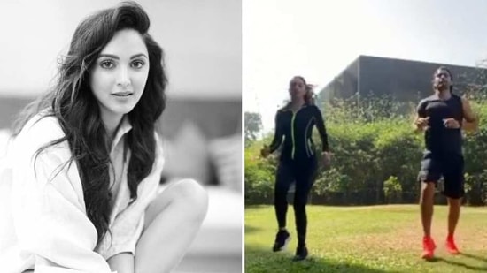 Kiara Advani's high-intensity workout video will leave you breathless(Instagram/kiaraaliaadvani and sohfitofficial)