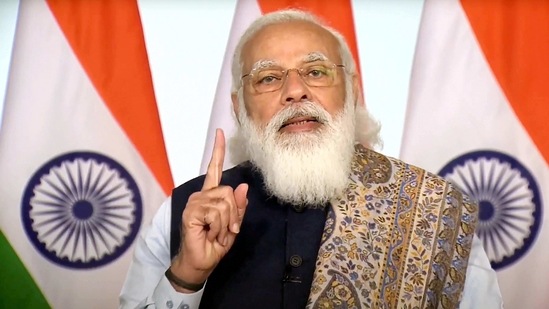 The prime minister said the Indian startups are disruptive because startup companies are able to bring new innovations and think outside the box.(PTI) The prime minister said the Indian startups are disruptive because startup companies are able to bring new innovations and think outside the box.(PTI)