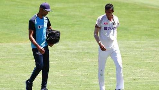 India's Navdeep Saini, right, walks with a trainer from the field after injuring his leg while bowling during play on the first day of the fourth cricket test between India and Australia at the Gabba, Brisbane, Australia, Friday, Jan. 15, 2021. (AP Photo/Tertius Pickard)(AP) India's Navdeep Saini, right, walks with a trainer from the field after injuring his leg while bowling during play on the first day of the fourth cricket test between India and Australia at the Gabba, Brisbane, Australia, Friday, Jan. 15, 2021. (AP Photo/Tertius Pickard)(AP)