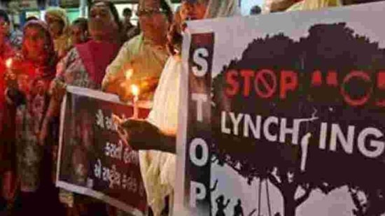On April 16, 2020, a mob lynched two sadhus, Chikne Maharaj Kalpavrukshagiri (70) and Sushilgiri Maharaj (35), and their driver Nilesh Telgade (30) at Gadchinchale in Maharashtra’s Palghar district, located about 140 km north of Mumbai.(REUTERS (Representative Image)) On April 16, 2020, a mob lynched two sadhus, Chikne Maharaj Kalpavrukshagiri (70) and Sushilgiri Maharaj (35), and their driver Nilesh Telgade (30) at Gadchinchale in Maharashtra’s Palghar district, located about 140 km north of Mumbai.(REUTERS (Representative Image))