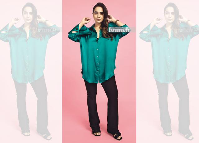 For Kusha, humour has become a coping mechanism; Outfit, 431-88 by Shweta Kapur; jewellery, Eurumme(Shivamm Paathak ) For Kusha, humour has become a coping mechanism; Outfit, 431-88 by Shweta Kapur; jewellery, Eurumme(Shivamm Paathak )