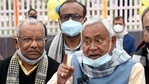 Bihar Chief Minister Nitish Kumar speaks to the media. (ANI) Bihar Chief Minister Nitish Kumar speaks to the media. (ANI)
